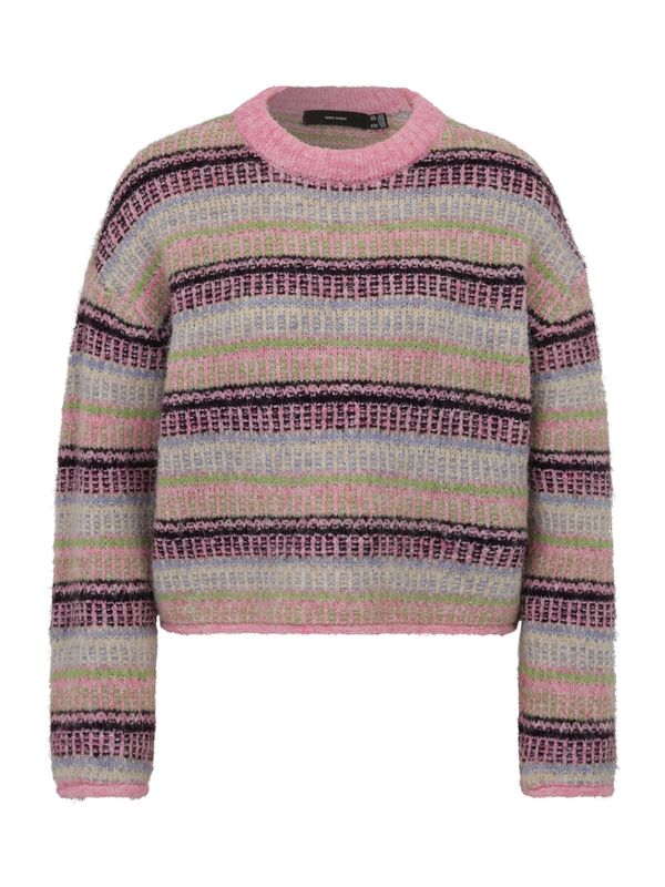 Vero Moda Petite Vero Moda Petite Pulover 'VMROXY'  golublje plava / zelena / roza / crna