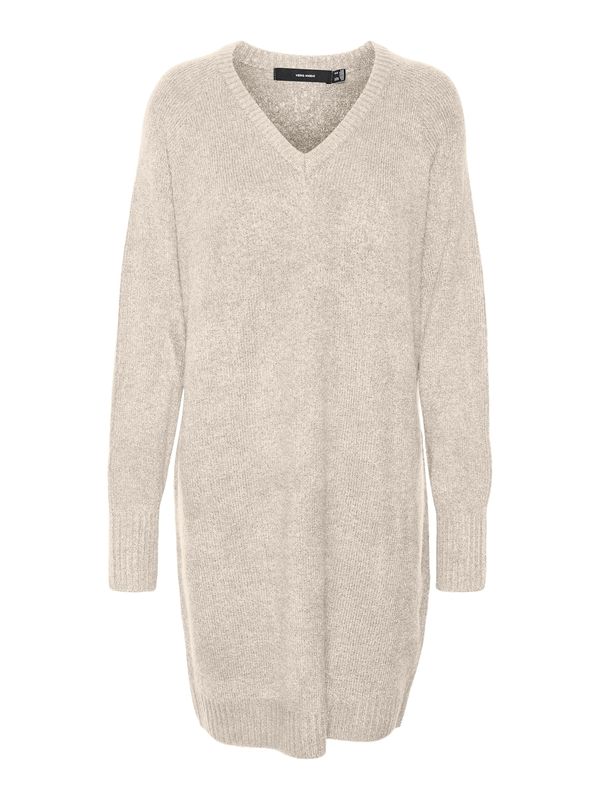 VERO MODA VERO MODA Pletena haljina 'Ellylefile'  bež