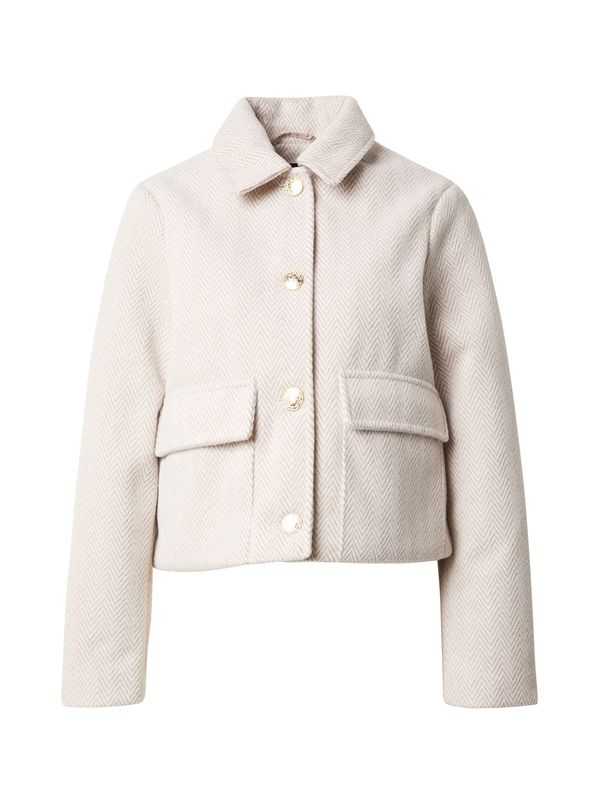 VERO MODA VERO MODA Prijelazna jakna 'VMPATTY'  tamno bež / bijela