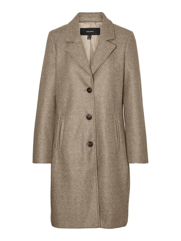VERO MODA VERO MODA Prijelazni kaput 'VMFORTUNESARA'  smeđa melange