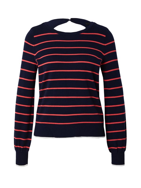VERO MODA VERO MODA Pulover 'ALMA'  mornarsko plava / crvena