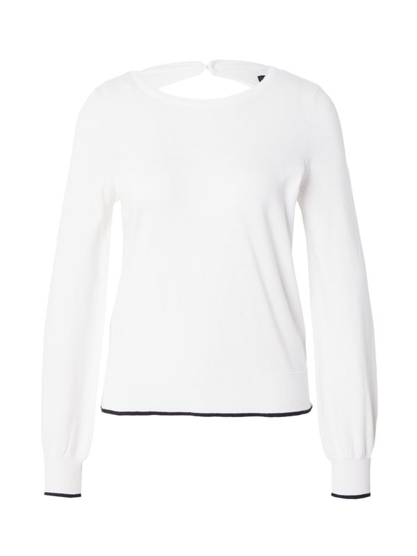 VERO MODA VERO MODA Pulover 'ALMA'  tamno plava / bijela