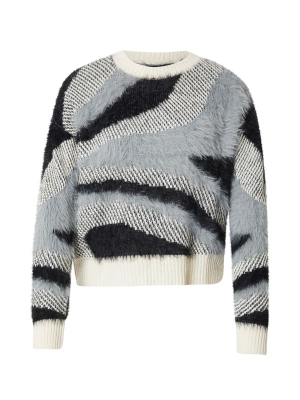 VERO MODA VERO MODA Pulover  bež / siva / crna