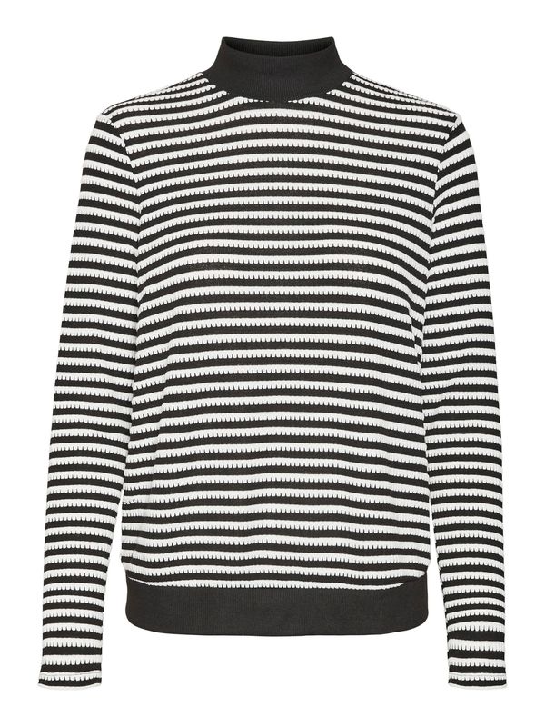 VERO MODA VERO MODA Pulover  crna / bijela
