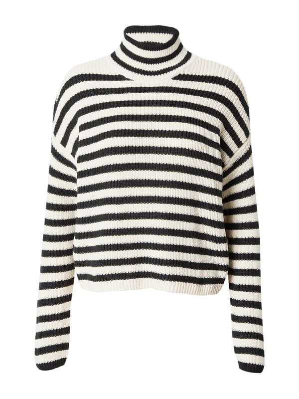 VERO MODA VERO MODA Pulover 'FABULOUS'  crna / bijela