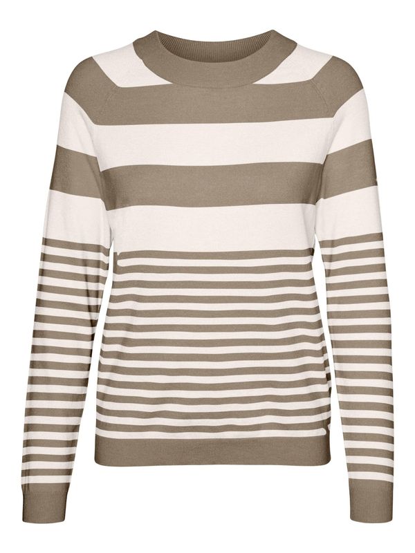 VERO MODA VERO MODA Pulover 'HAPPINESS'  boja pijeska / svijetlobež
