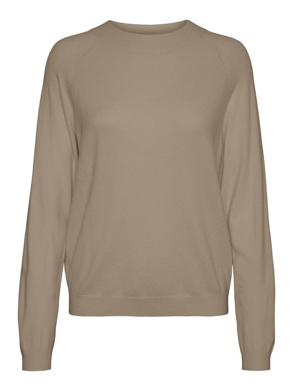 VERO MODA VERO MODA Pulover 'HAPPINESS'  svijetlobež