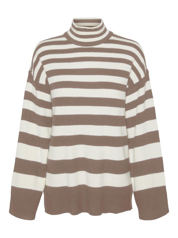VERO MODA VERO MODA Pulover 'HERMOSA'  boja pijeska / smeđa