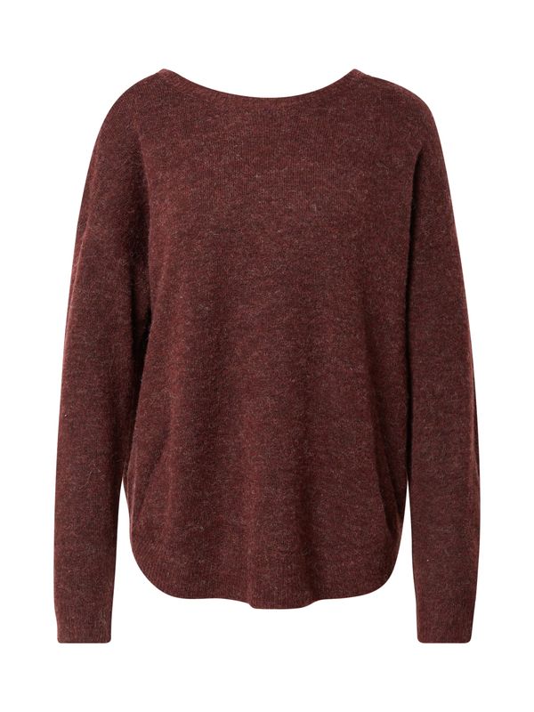 VERO MODA VERO MODA Pulover 'KATIE'  boja vina / crna