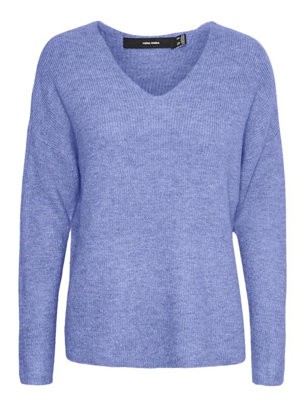 VERO MODA VERO MODA Pulover 'Lefile'  sivkasto plava
