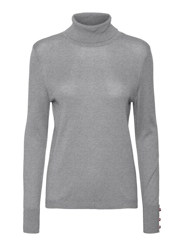 VERO MODA VERO MODA Pulover 'MILDA'  siva melange