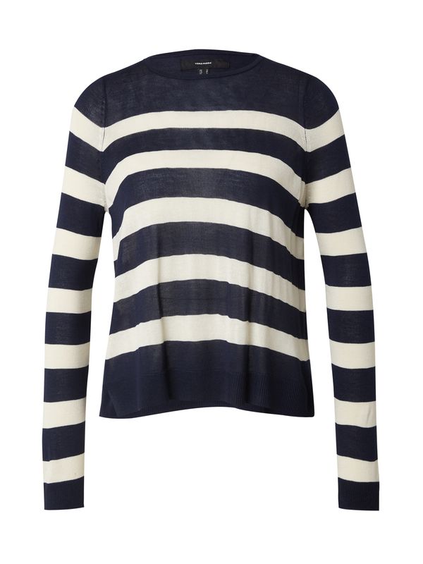 VERO MODA VERO MODA Pulover 'Nova'  noćno plava / bijela