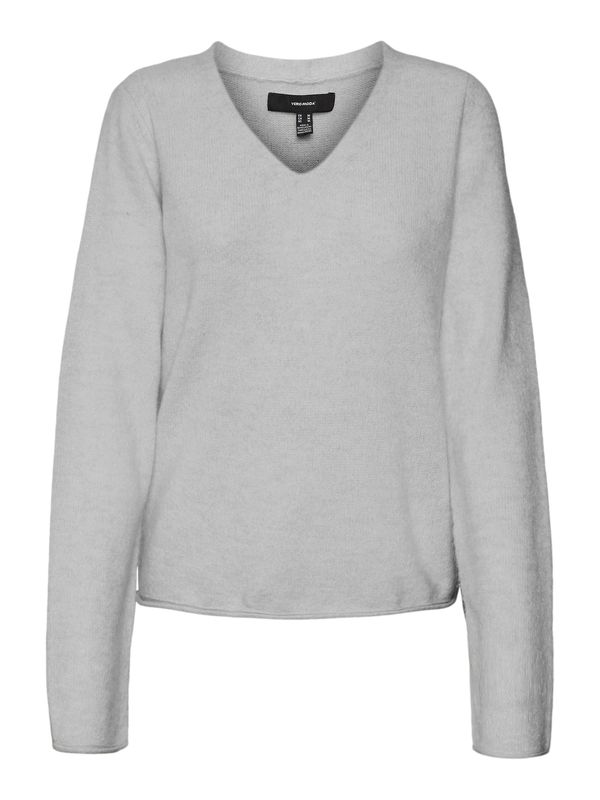 VERO MODA VERO MODA Pulover 'RAIN'  svijetlosiva