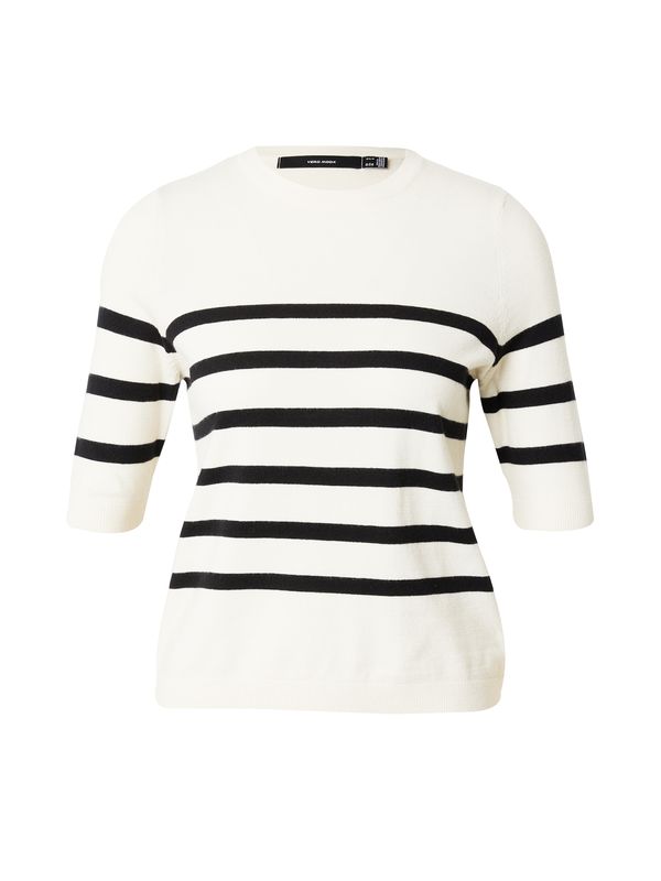 VERO MODA VERO MODA Pulover 'SABA'  bež / crna
