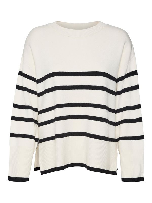 VERO MODA VERO MODA Pulover 'Saba'  bež / crna