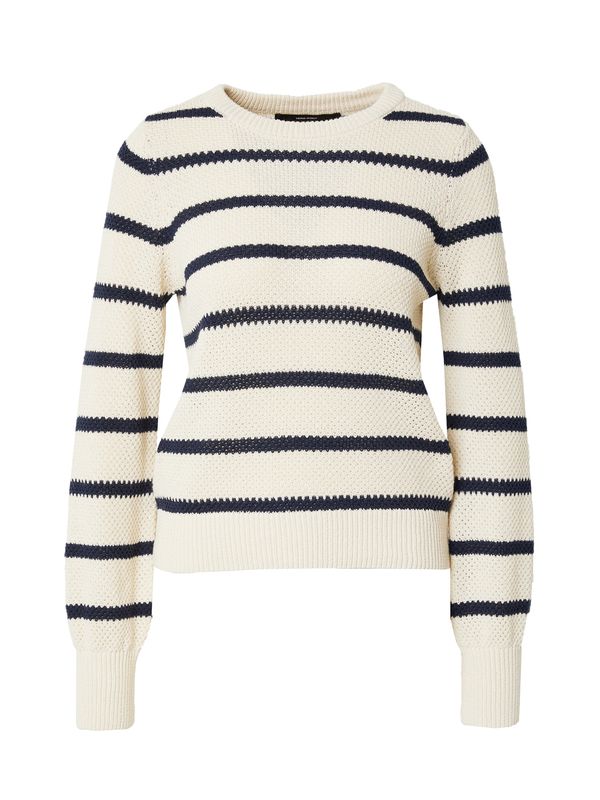 VERO MODA VERO MODA Pulover 'VMAMAZING'  boja pijeska / morsko plava