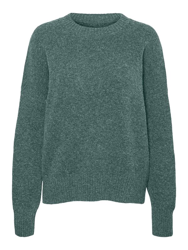 VERO MODA VERO MODA Pulover 'VMBOOM'  smaragdno zelena