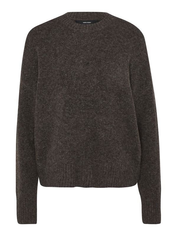 VERO MODA VERO MODA Pulover 'VMBOOM'  smeđa melange