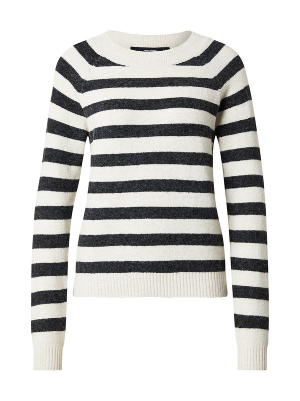 VERO MODA VERO MODA Pulover 'VMDoffy'  boja pijeska / crna