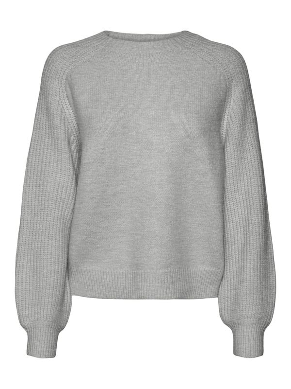 VERO MODA VERO MODA Pulover 'VMENYA'  siva / svijetlosiva