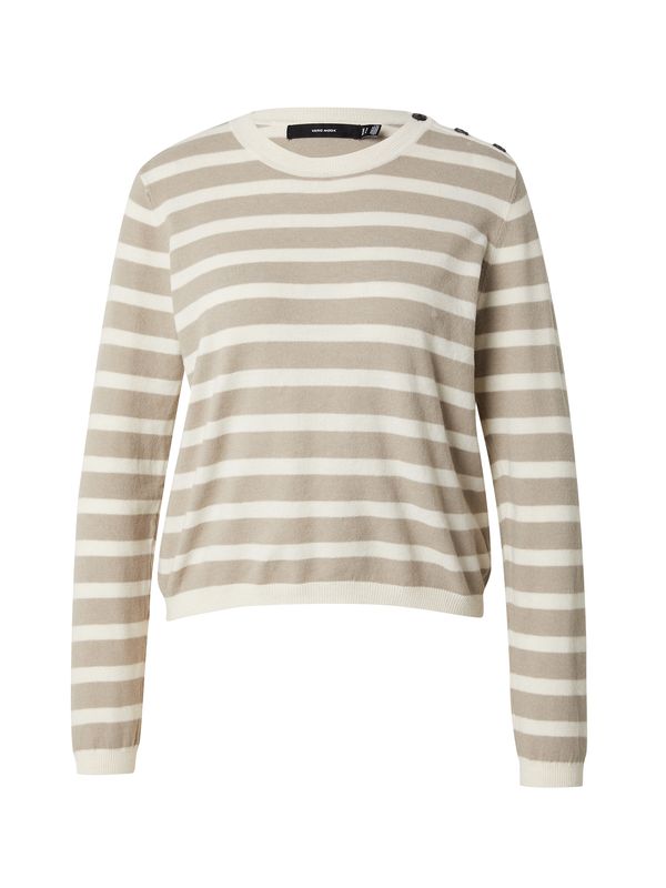 VERO MODA VERO MODA Pulover 'VMFANTASTIC'  bež / svijetlosiva