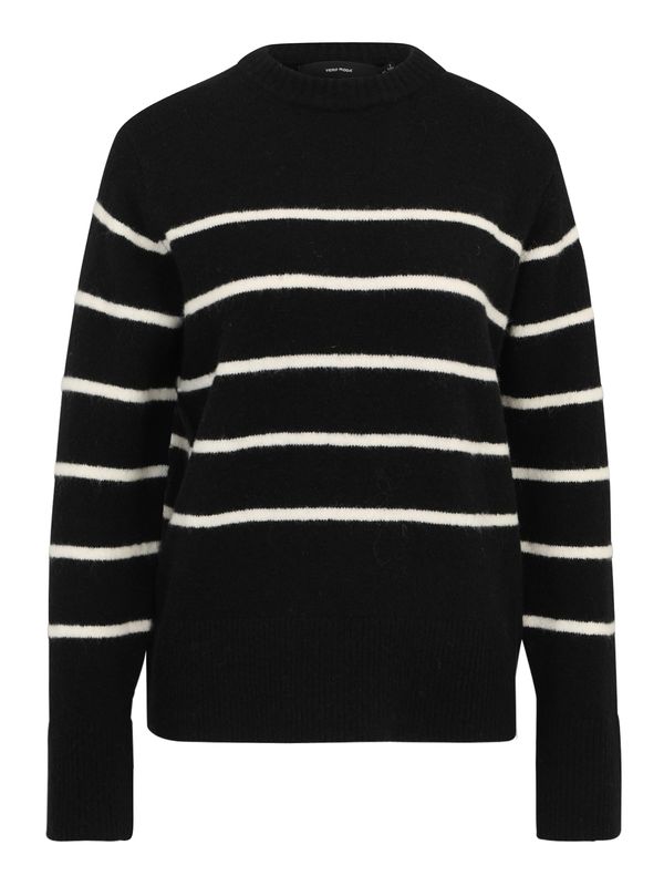 VERO MODA VERO MODA Pulover 'VMFLAWLESS'  bež / crna