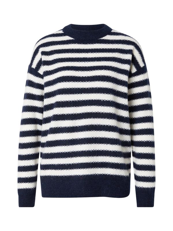 VERO MODA VERO MODA Pulover 'VMMARCIA'  mornarsko plava / bijela