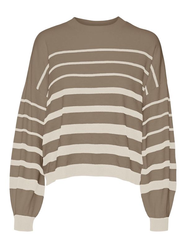 VERO MODA VERO MODA Pulover 'VMRain'  boja pijeska / tamno bež