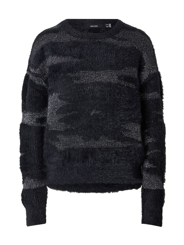VERO MODA VERO MODA Pulover 'VMSADIE'  crna / srebro