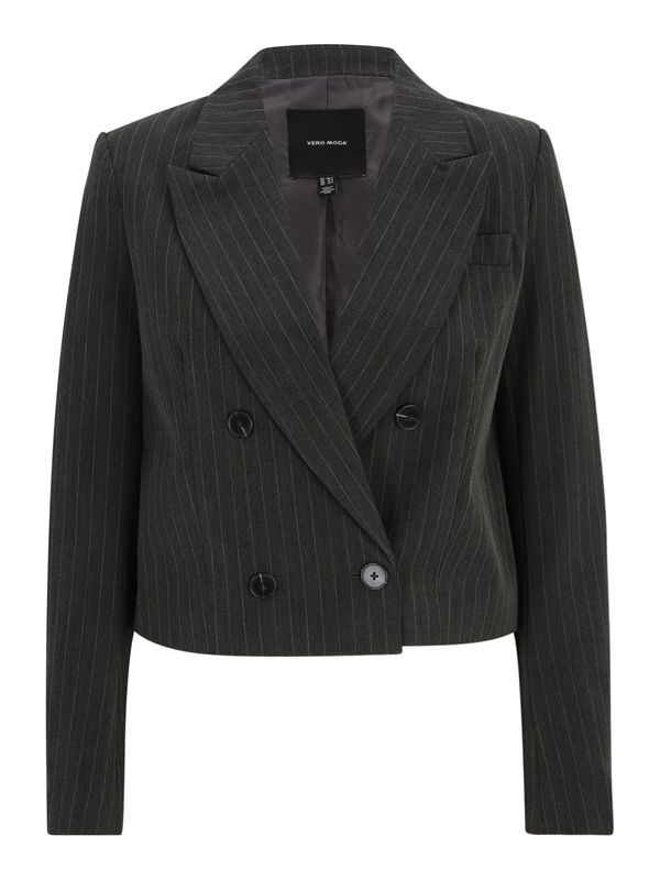 Vero Moda Tall Vero Moda Tall Sako 'VMSILJE'  antracit siva / svijetlosiva