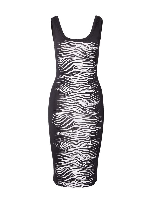 Versace Jeans Couture Versace Jeans Couture Haljina  crna / bijela
