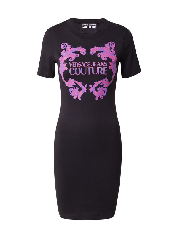 Versace Jeans Couture Versace Jeans Couture Haljina  lila / svijetloroza / crna