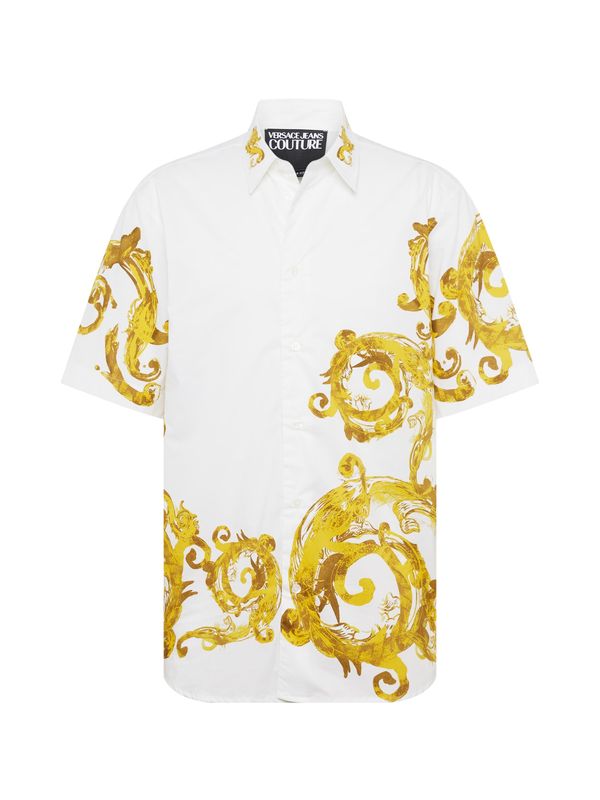 Versace Jeans Couture Versace Jeans Couture Košulja  žuta / tamo žuta / prljavo bijela