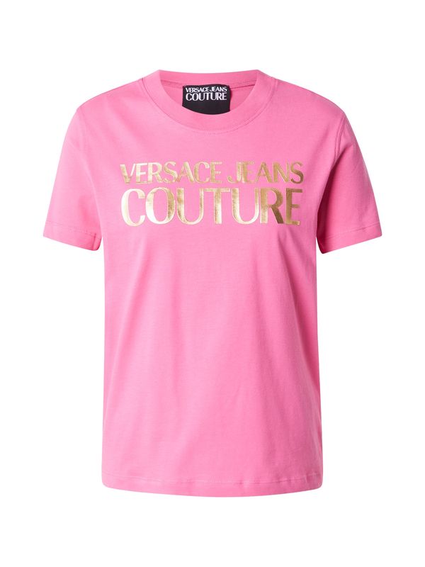 Versace Jeans Couture Versace Jeans Couture Majica  zlatna / svijetloroza