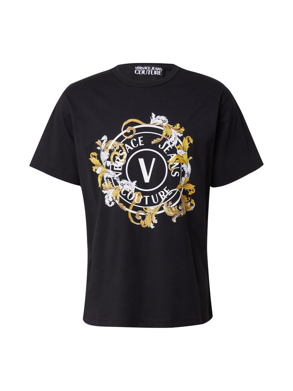 Versace Jeans Couture Versace Jeans Couture Majica  žuta / narančasto žuta / crna / bijela