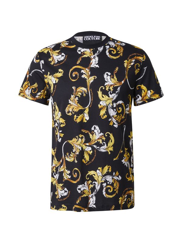 Versace Jeans Couture Versace Jeans Couture Majica  žuta / zlatno žuta / crna / bijela