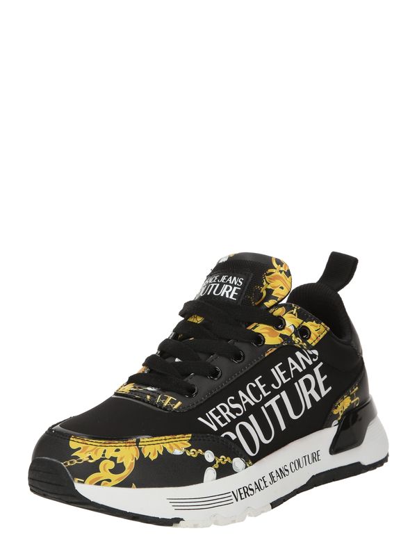 Versace Jeans Couture Versace Jeans Couture Niske tenisice 'FONDO DYNAMIC'  žuta / narančasta / crna / bijela
