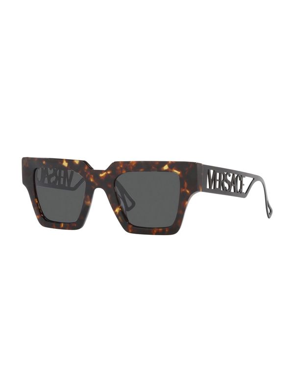 VERSACE VERSACE Sunčane naočale '0VE443150514887'  pijesak / kestenjasto smeđa / crna