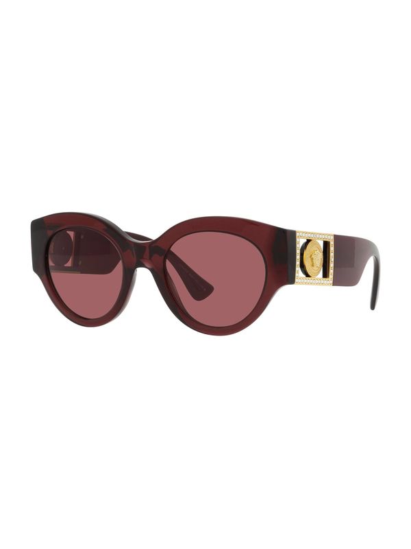 VERSACE VERSACE Sunčane naočale '4438B52538569'  zlatna / tamno crvena
