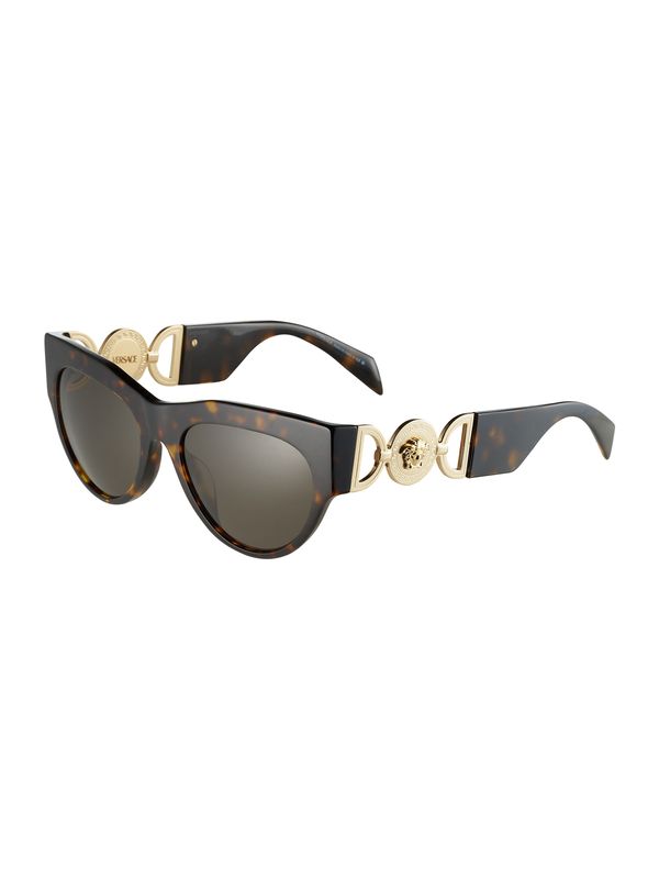 VERSACE VERSACE Sunčane naočale '4440U 56 108/3'  konjak / tamno smeđa / zlatna
