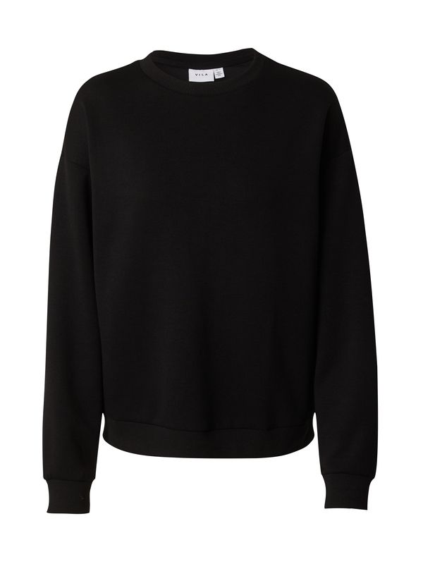 VILA VILA Sweater majica 'VISANDY'  crna