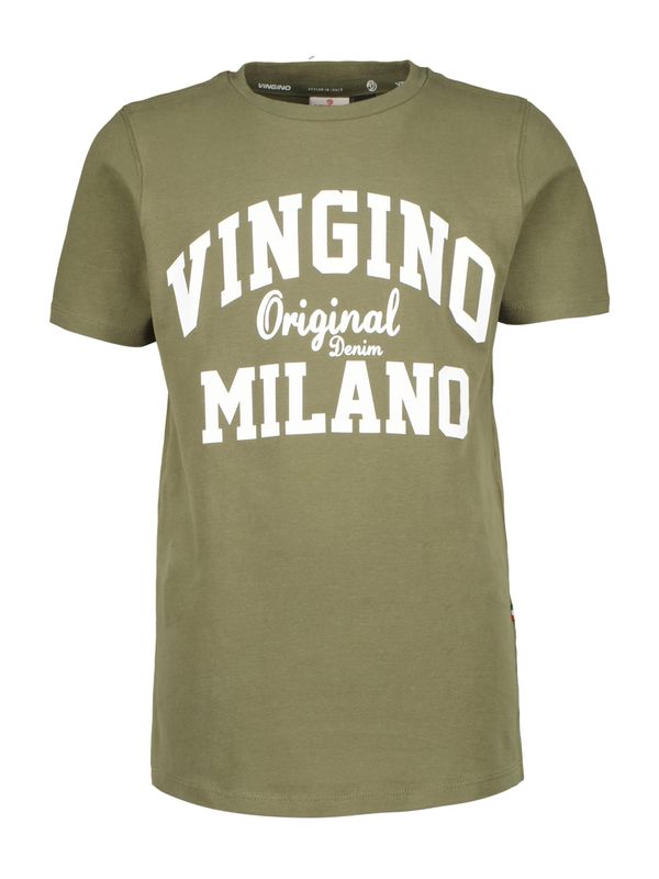 VINGINO VINGINO Majica  maslinasta / bijela