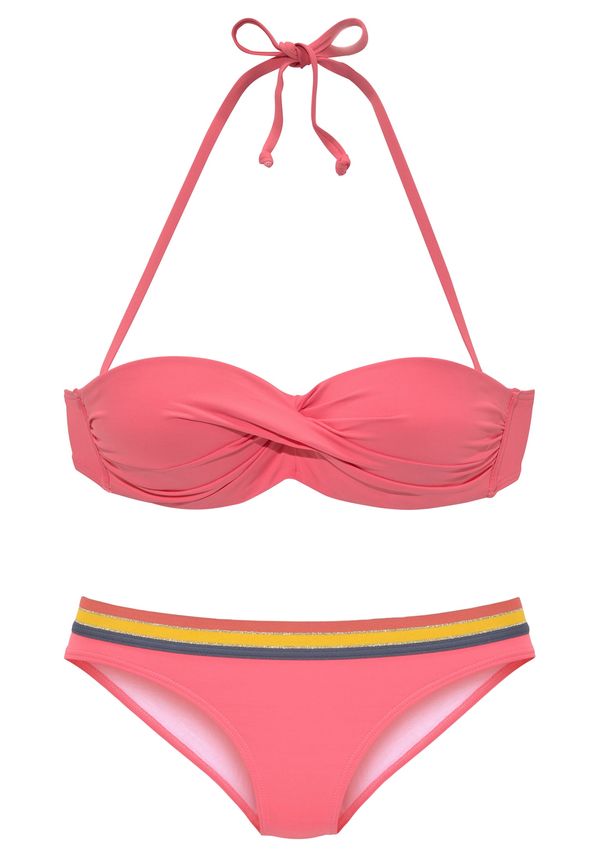 VIVANCE VIVANCE Bikini  golublje plava / žuta / srebrno siva / koraljna