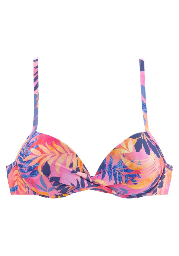 VIVANCE VIVANCE Bikini gornji dio  lavanda / miks boja / svijetlonarančasta / svijetloroza