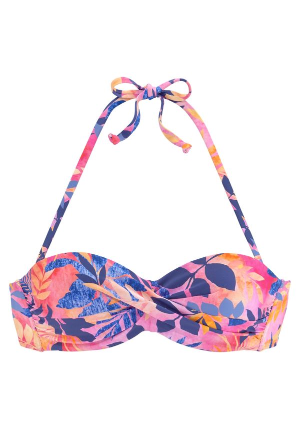 VIVANCE VIVANCE Bikini gornji dio  lavanda / miks boja / svijetlonarančasta / svijetloroza
