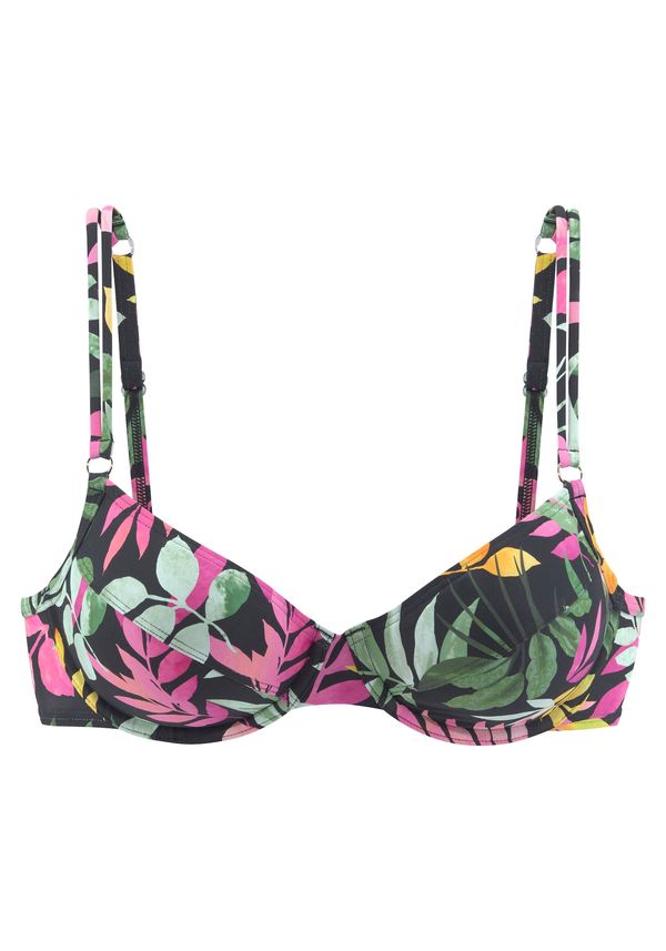 VIVANCE VIVANCE Bikini gornji dio  narančasto žuta / zelena / roza / crna