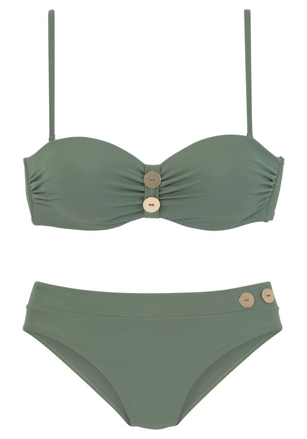 VIVANCE VIVANCE Bikini  maslinasta / pastelno roza