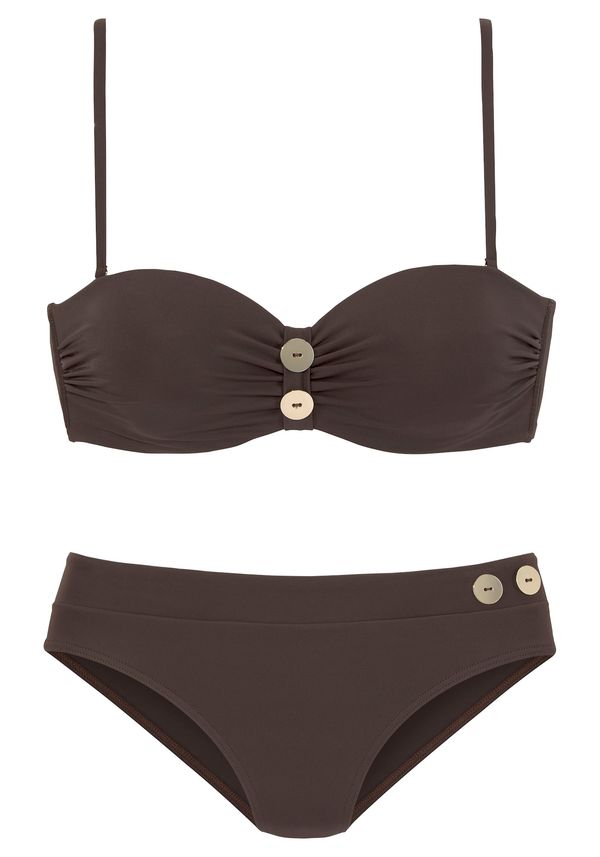 VIVANCE VIVANCE Bikini  smeđa / pastelno roza