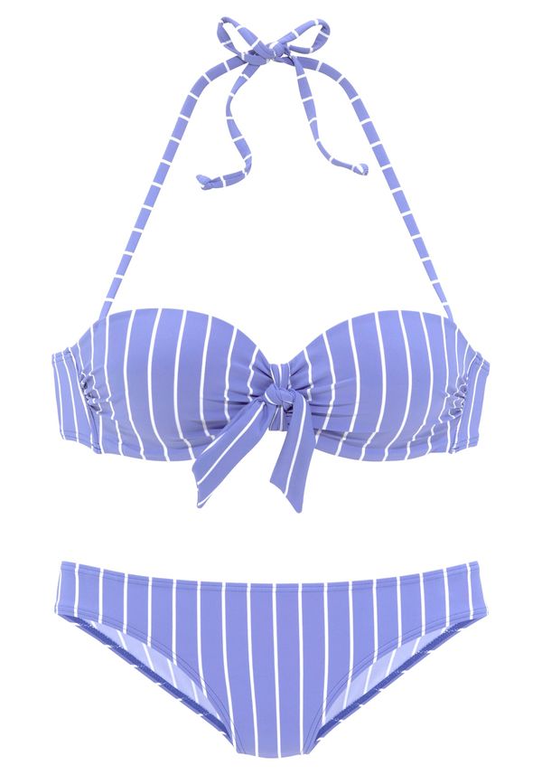 VIVANCE VIVANCE Bikini  svijetloplava / bijela