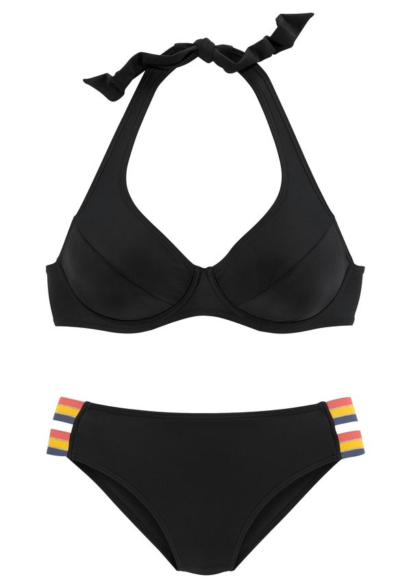 VIVANCE VIVANCE Bikini  tamno plava / žuta / roza / crna / srebro